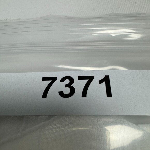 Lucky Brand White Cutwork Textured Short Sleeve Button-Up Blouse Tunic Top L - Picture 9 of 9